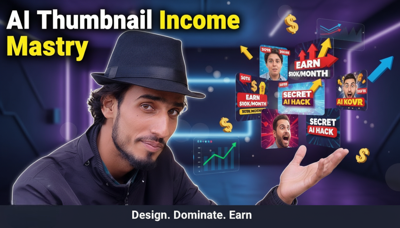 AI Thumbnail Mastery Course